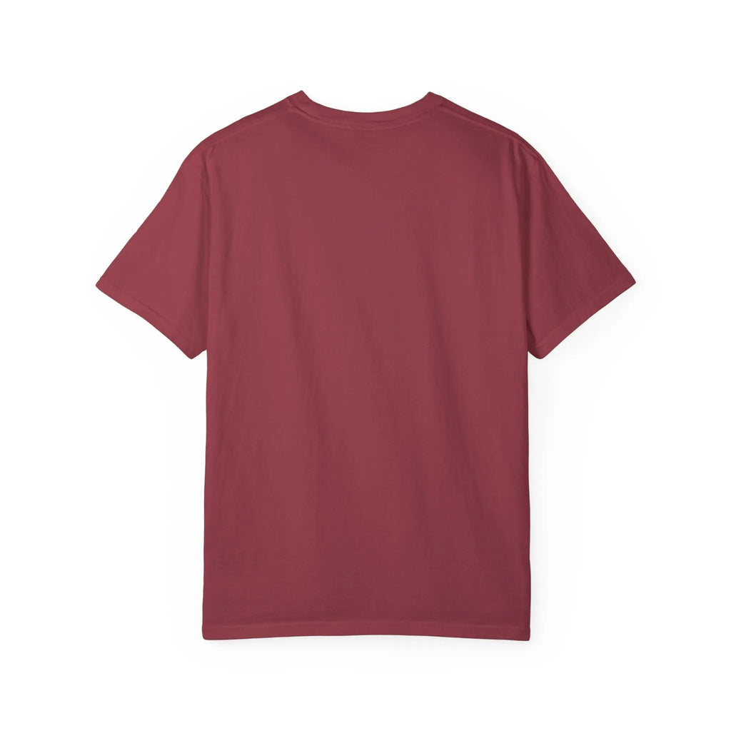 Garment Dyed T-Shirt - Unisex Cotton Tee With Soft Washed Cotton & Relaxed Fit Shirt