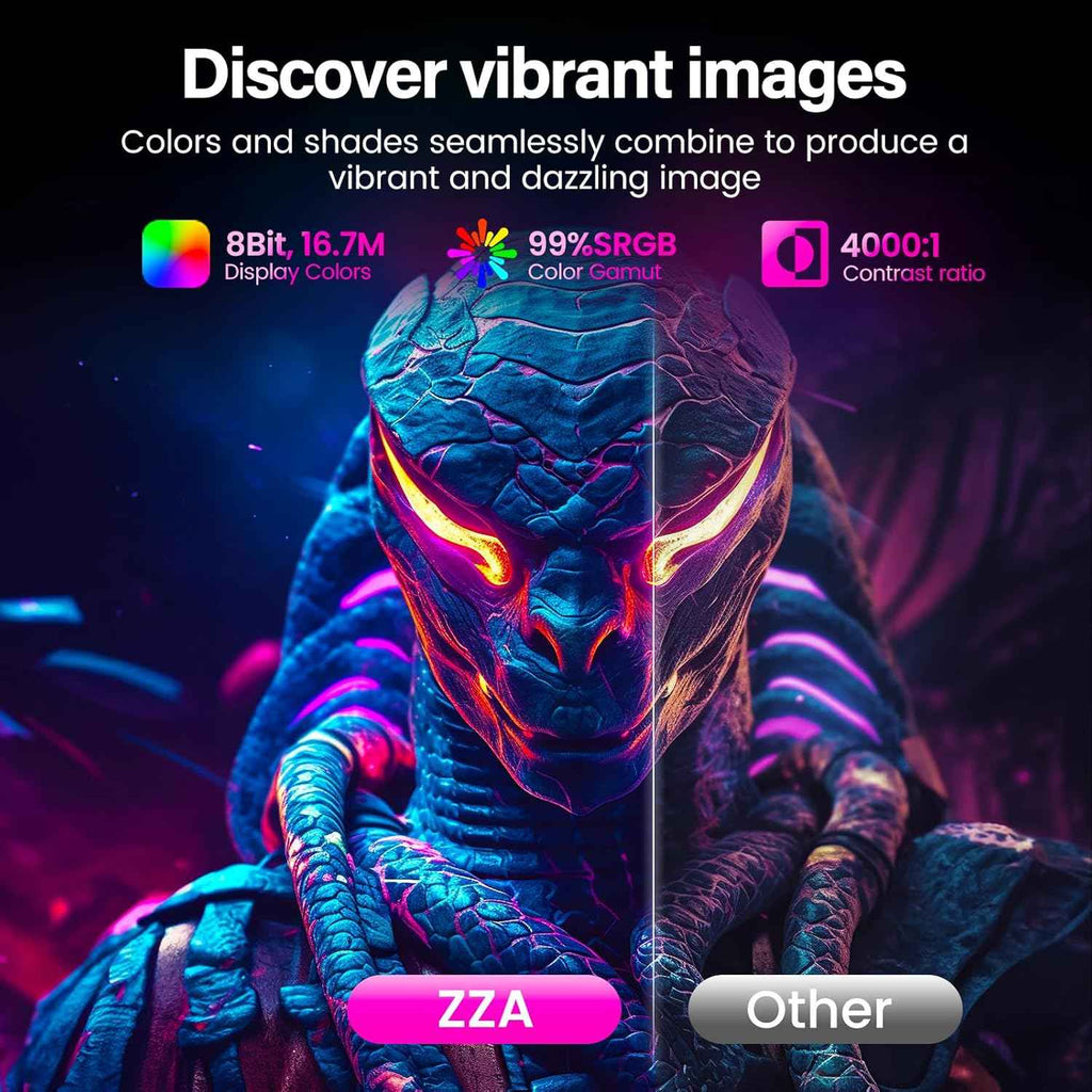 27 Inch Gaming Monitor - Curved FHD Display | 200Hz Refresh Rate | 1ms Response Time