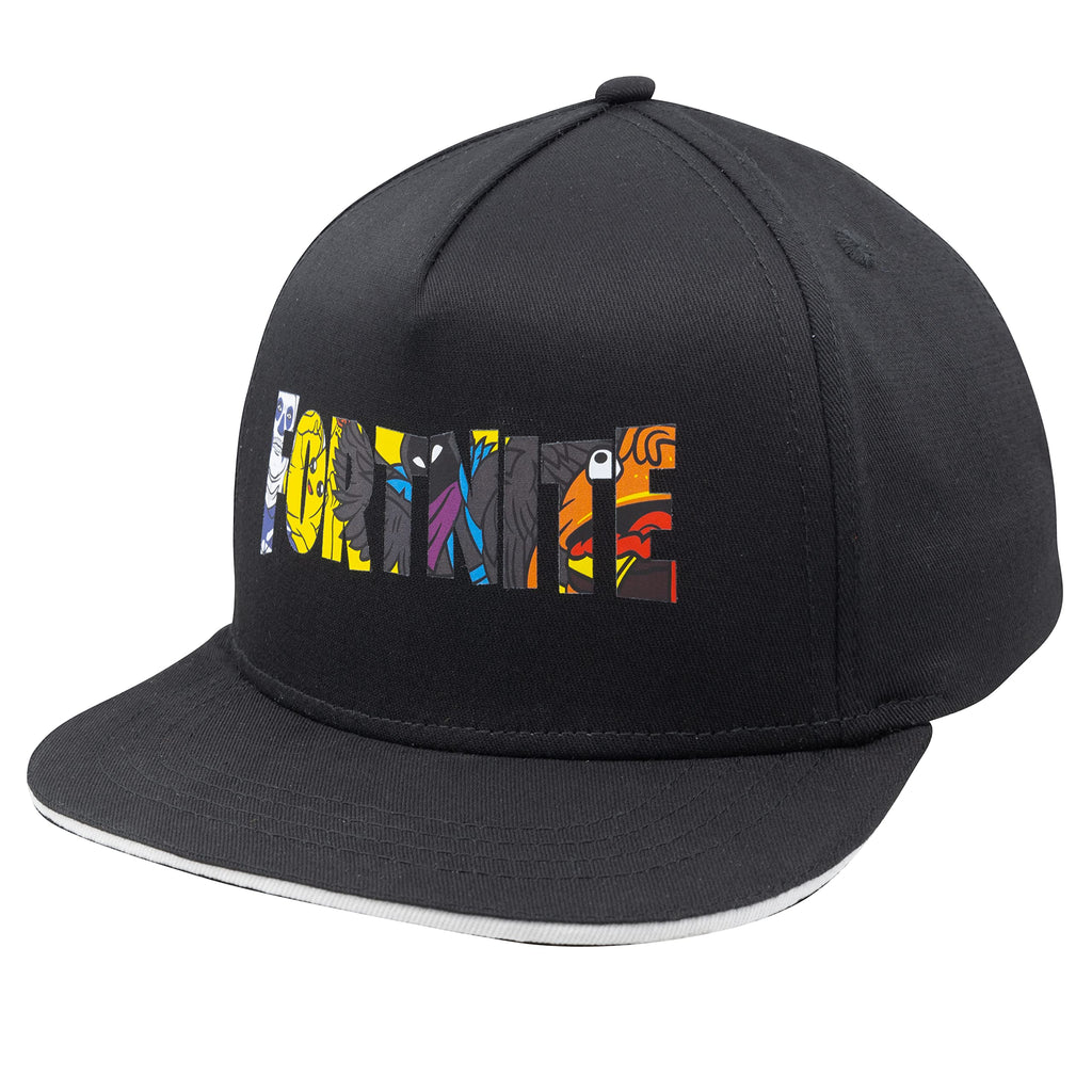 Fortnite Baseball Cap – Boys Fitted Hat With Flatbrim Cotton Design