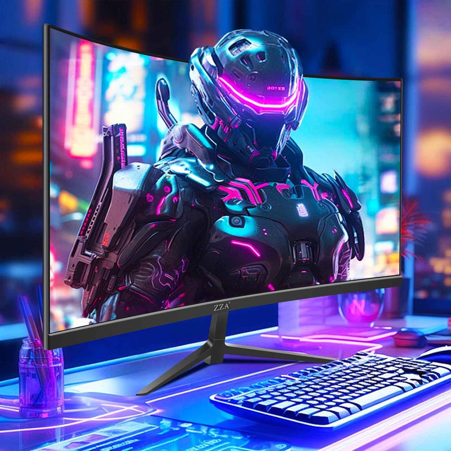 27 Inch Gaming Monitor - Curved FHD Display | 200Hz Refresh Rate | 1ms Response Time