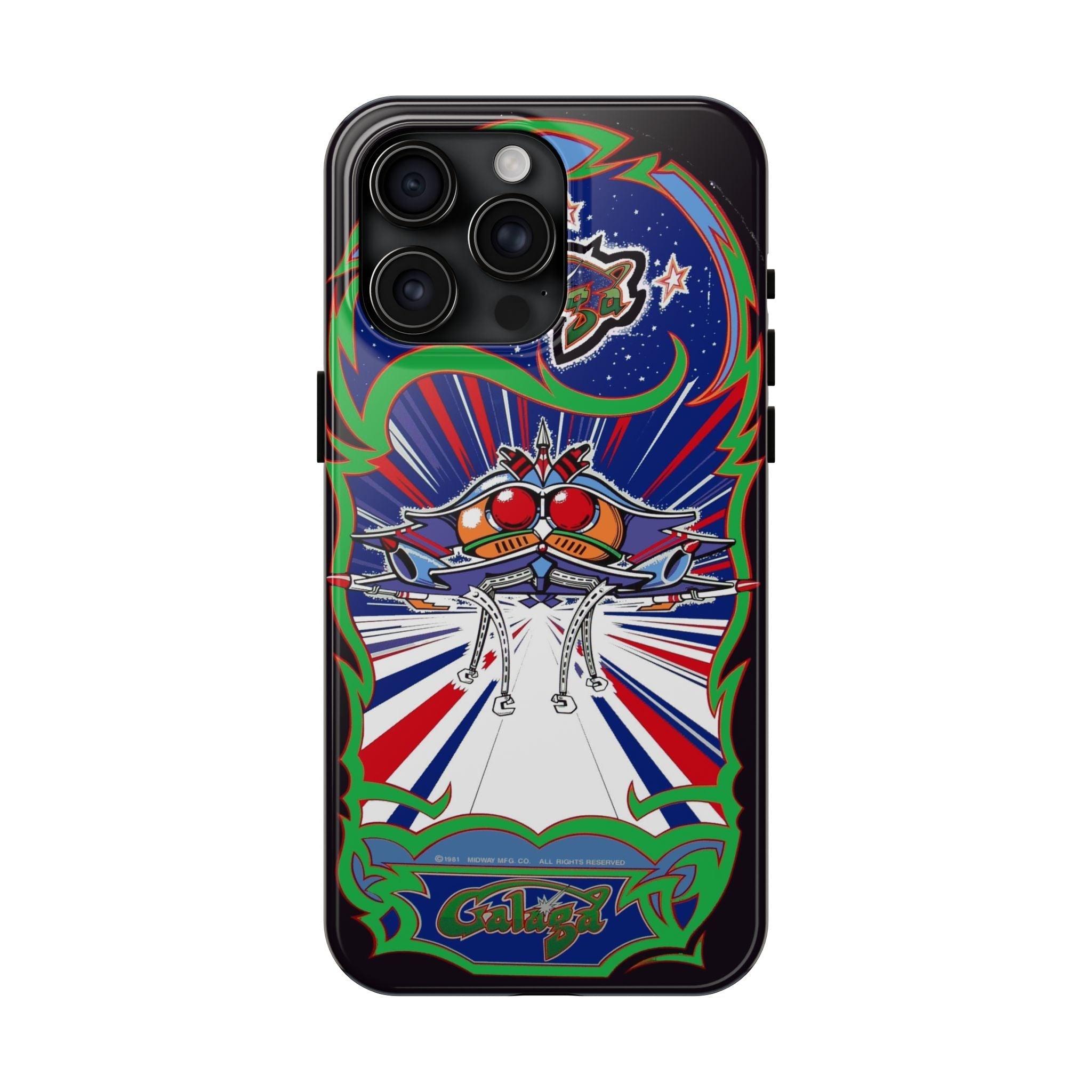 Galaga inspired Classic Arcade Tough Phone Cases