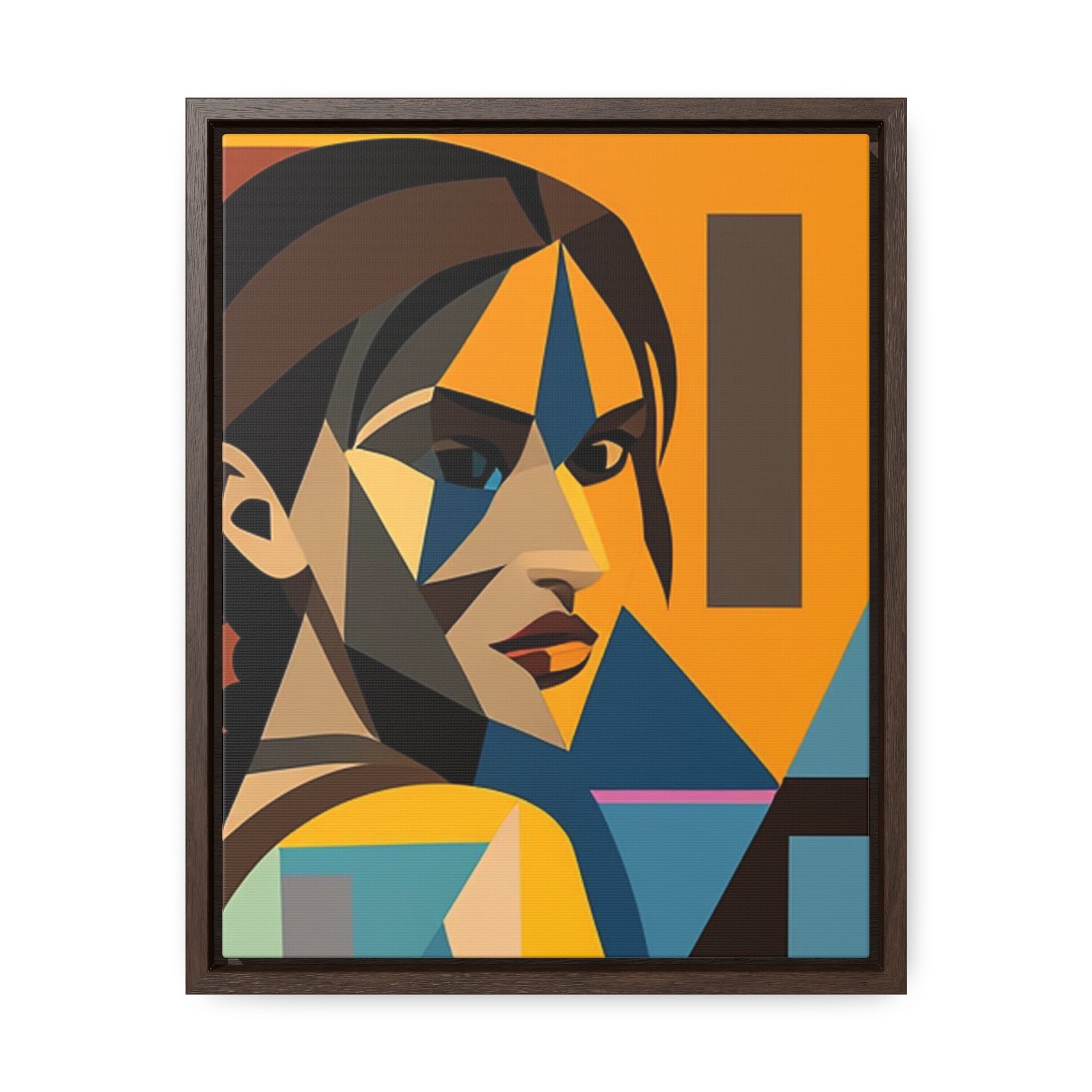 Gallery Canvas Wrap – Tomb Raider Decor Featuring Lara Croft Artwork
