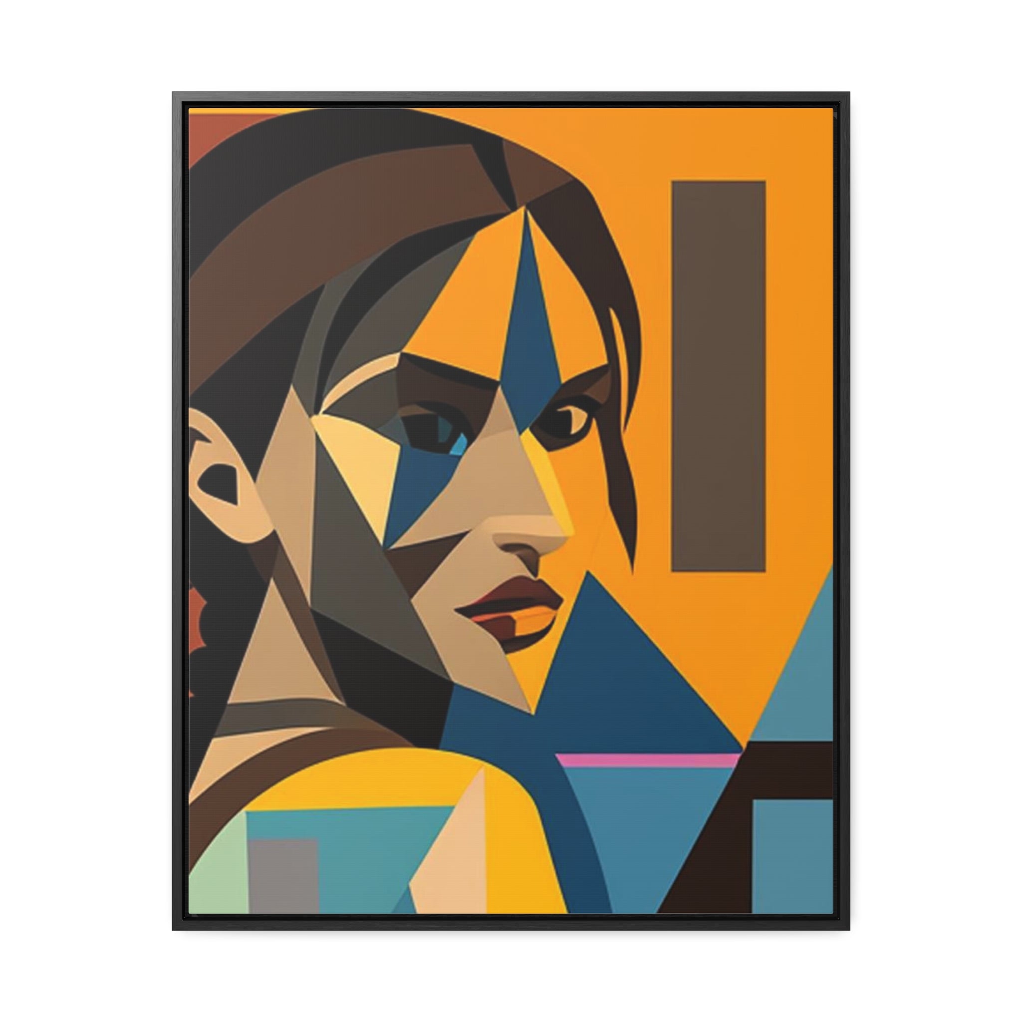 Gallery Canvas Wrap – Tomb Raider Decor Featuring Lara Croft Artwork