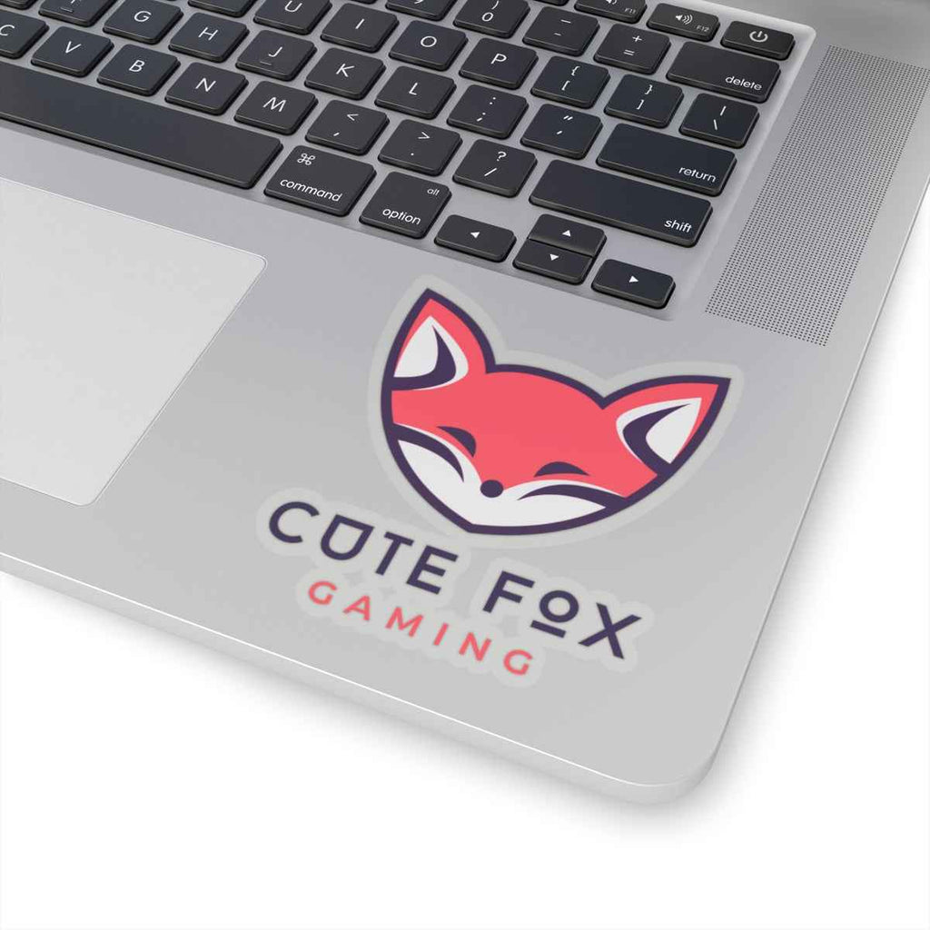 Cute Fox Stickers - Durable Vinyl Kiss Cut Stickers for Gaming & Laptop Decor