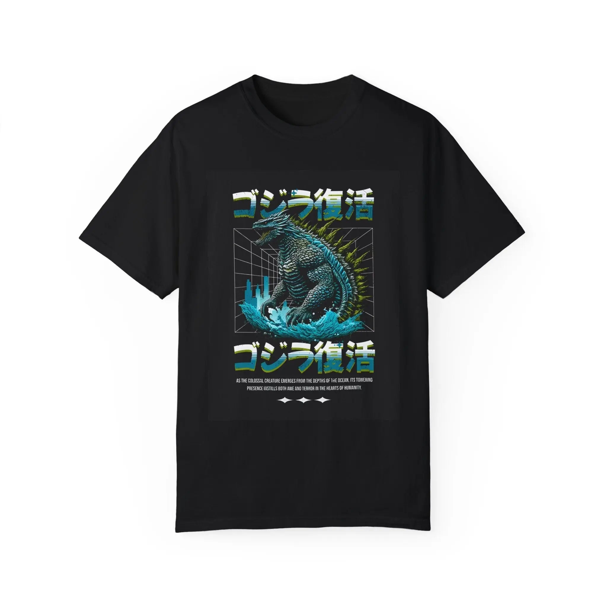 Garment Dyed T-Shirt - Unisex Cotton Tee With Soft Washed Cotton & Relaxed Fit Shirt