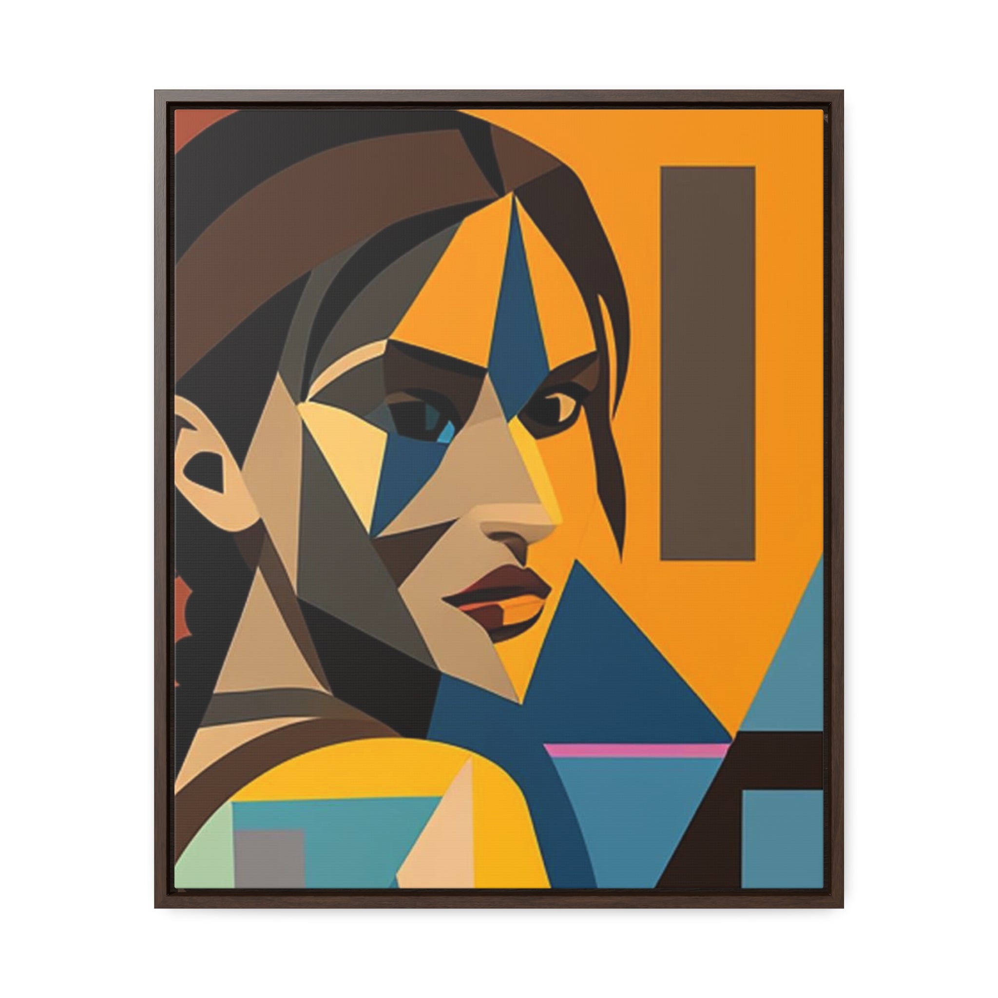Gallery Canvas Wrap – Tomb Raider Decor Featuring Lara Croft Artwork