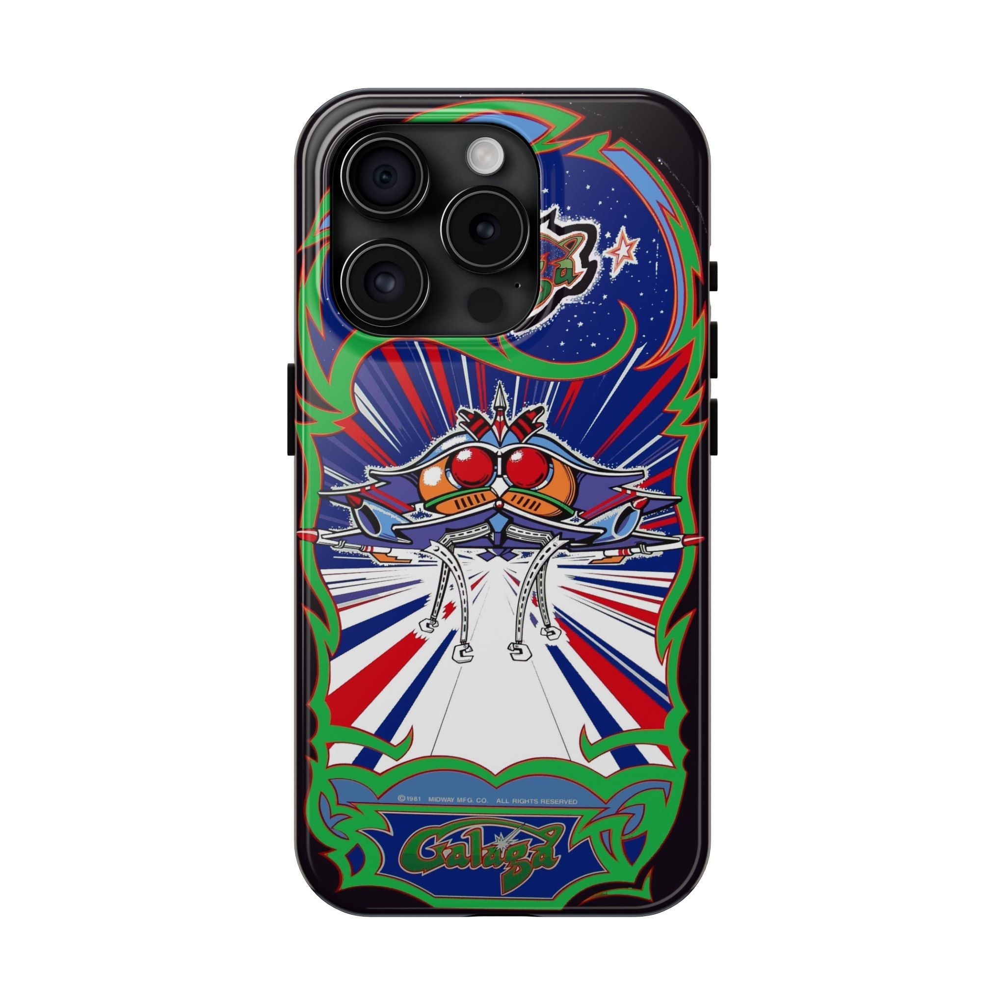 Galaga inspired Classic Arcade Tough Phone Cases