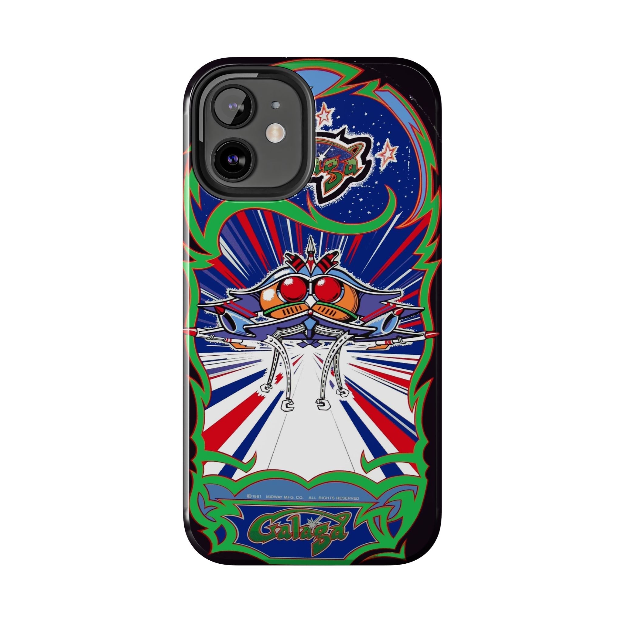 Galaga inspired Classic Arcade Tough Phone Cases