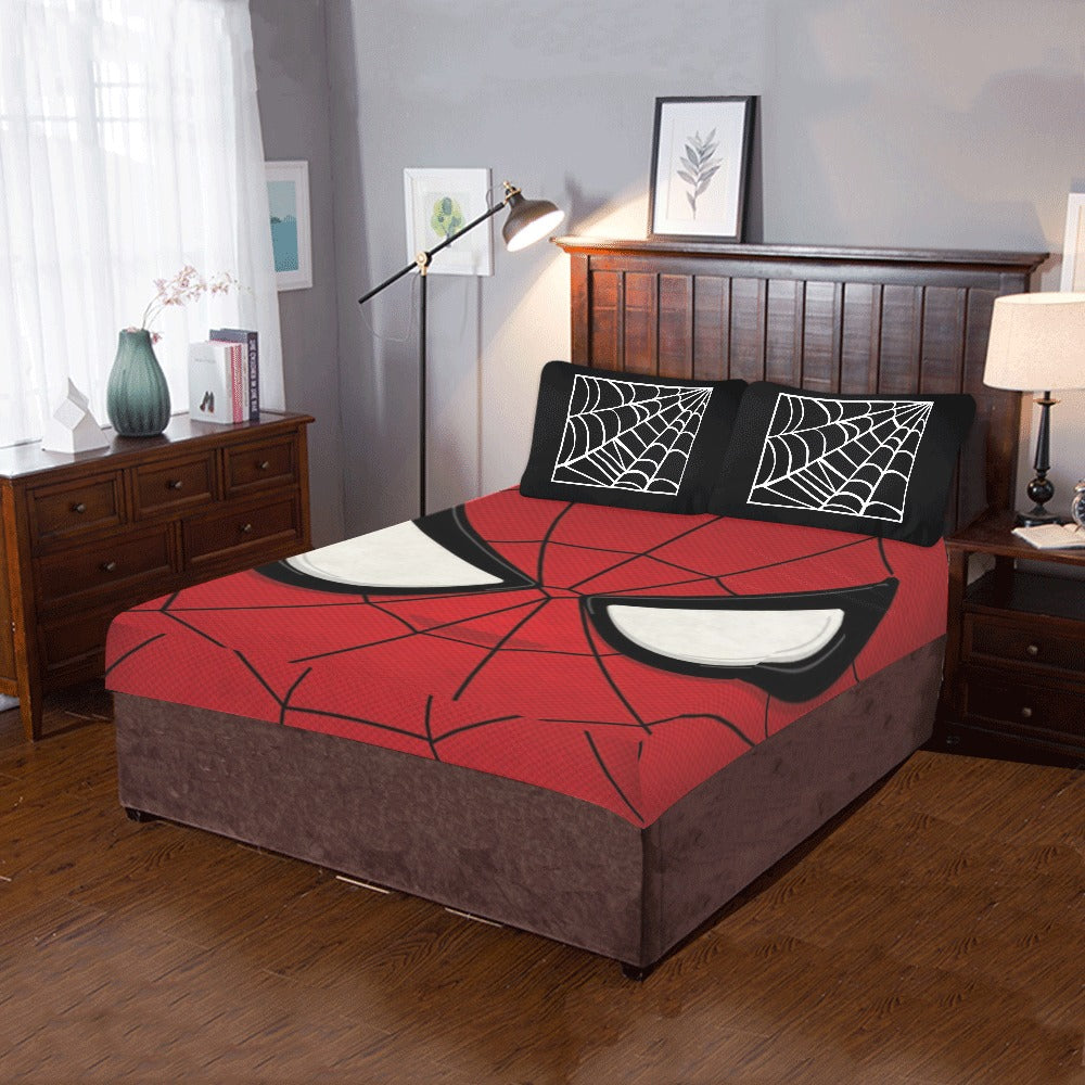 3-Piece Bedding Set Spiderman