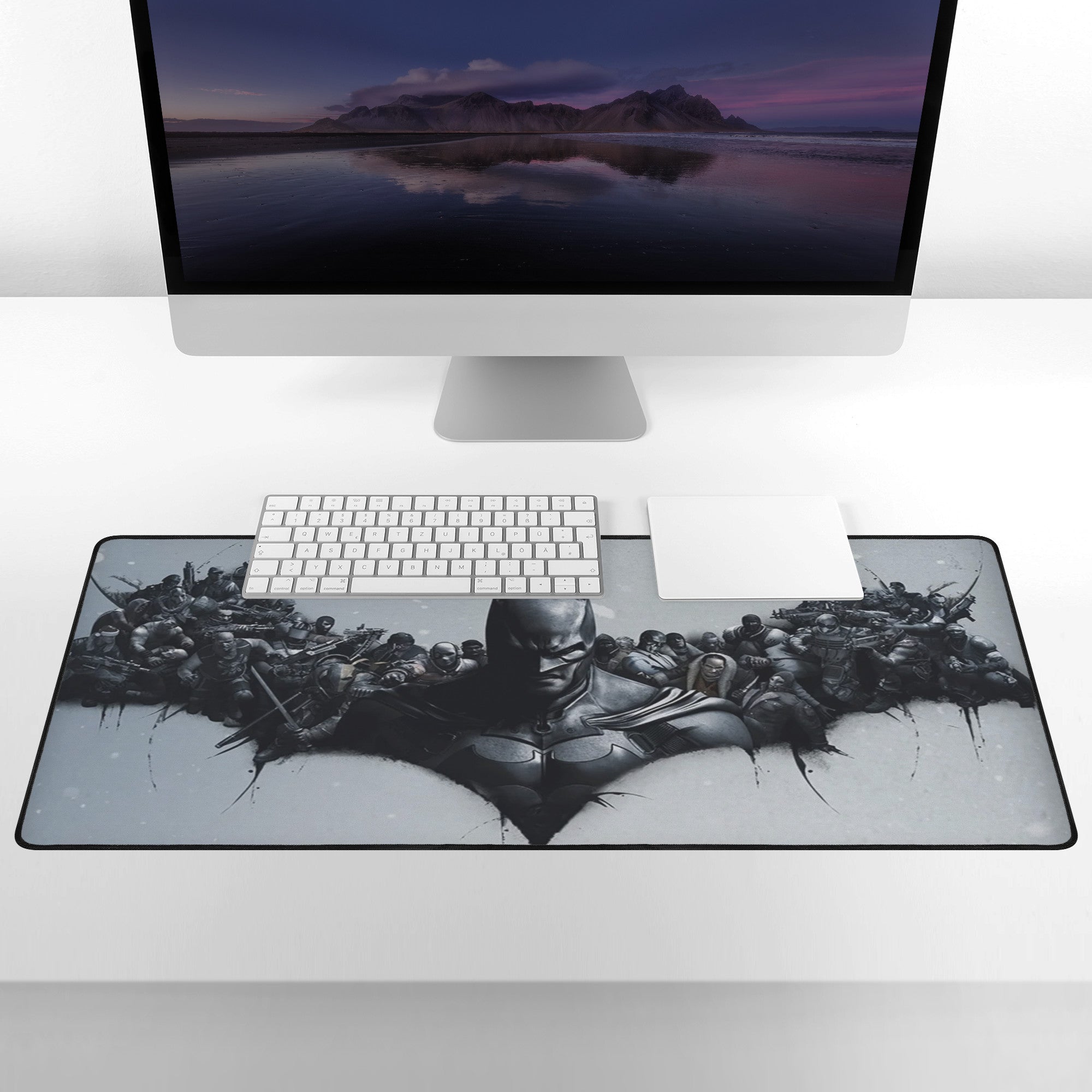Batman Character Desk Mat - Gaming Mouse Pad Superhero Office Desk Decor DC