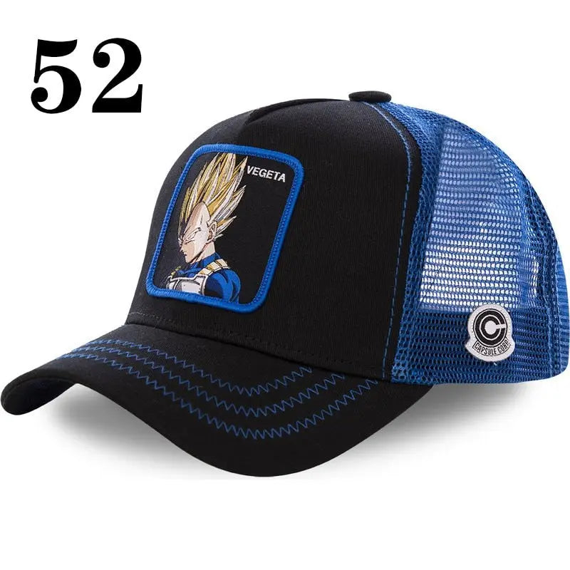 Dragon Ball Baseball Cap - Official DBZ Character Hat | Snapback Anime Cap