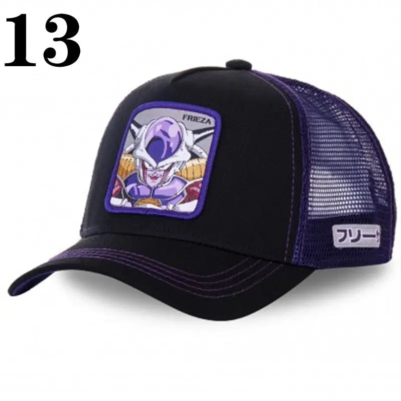 Dragon Ball Baseball Cap - Official DBZ Character Hat | Snapback Anime Cap