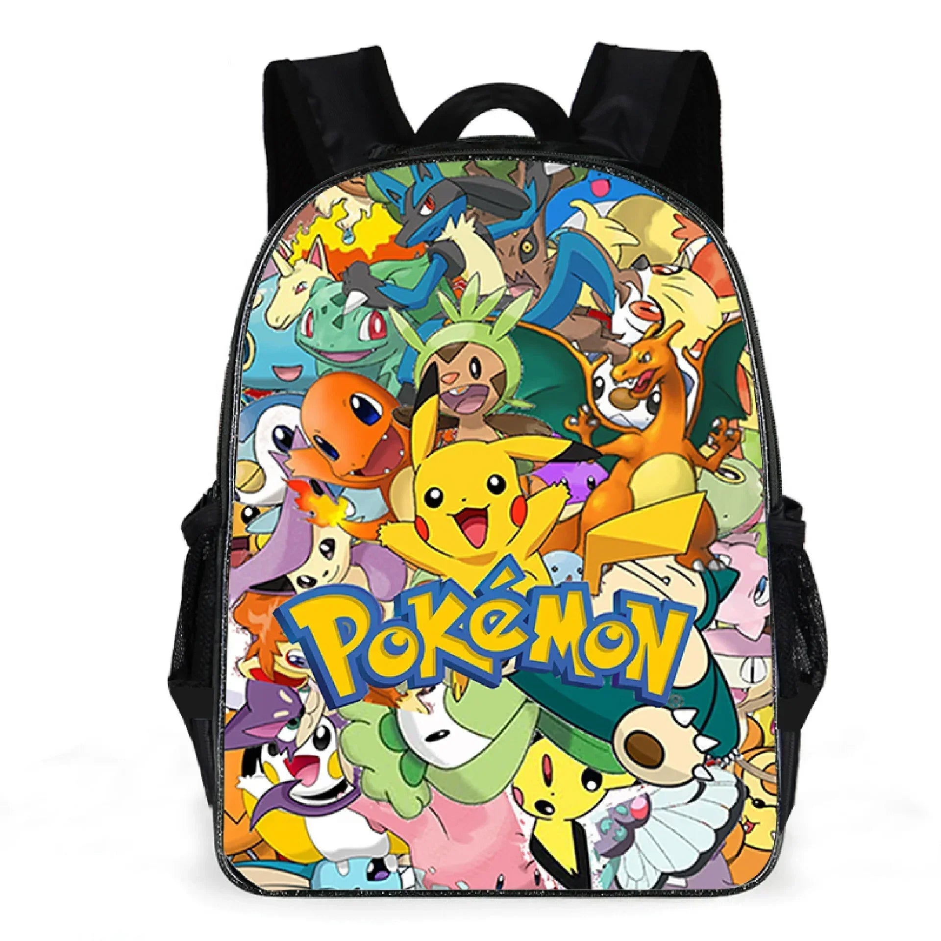 Pokémon Pikachu Backpack Student School Bag Pencil Case