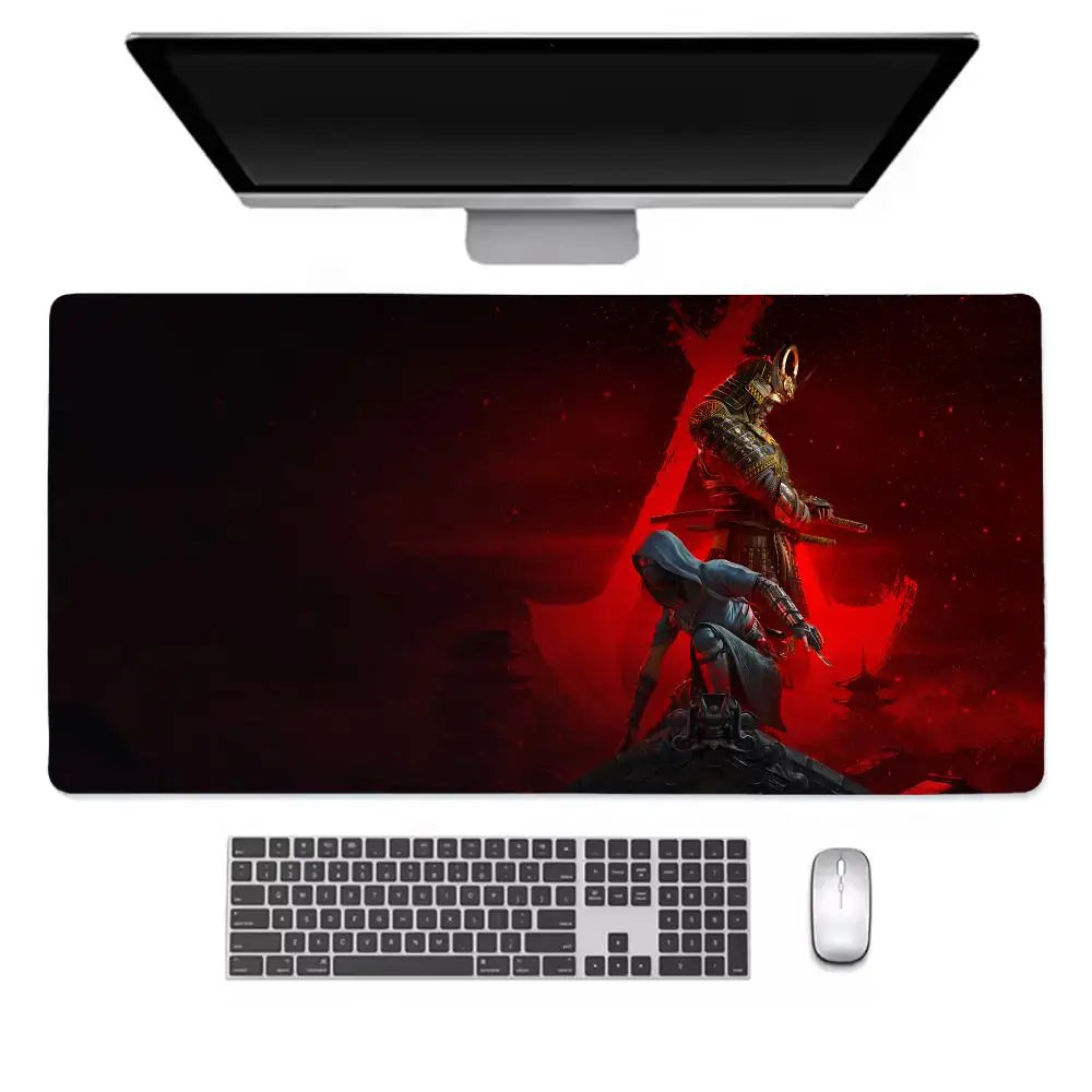Assassins Creed Mouse Pad - XXL Gaming Desk Mat | Non Slip Rubber Surface Protector