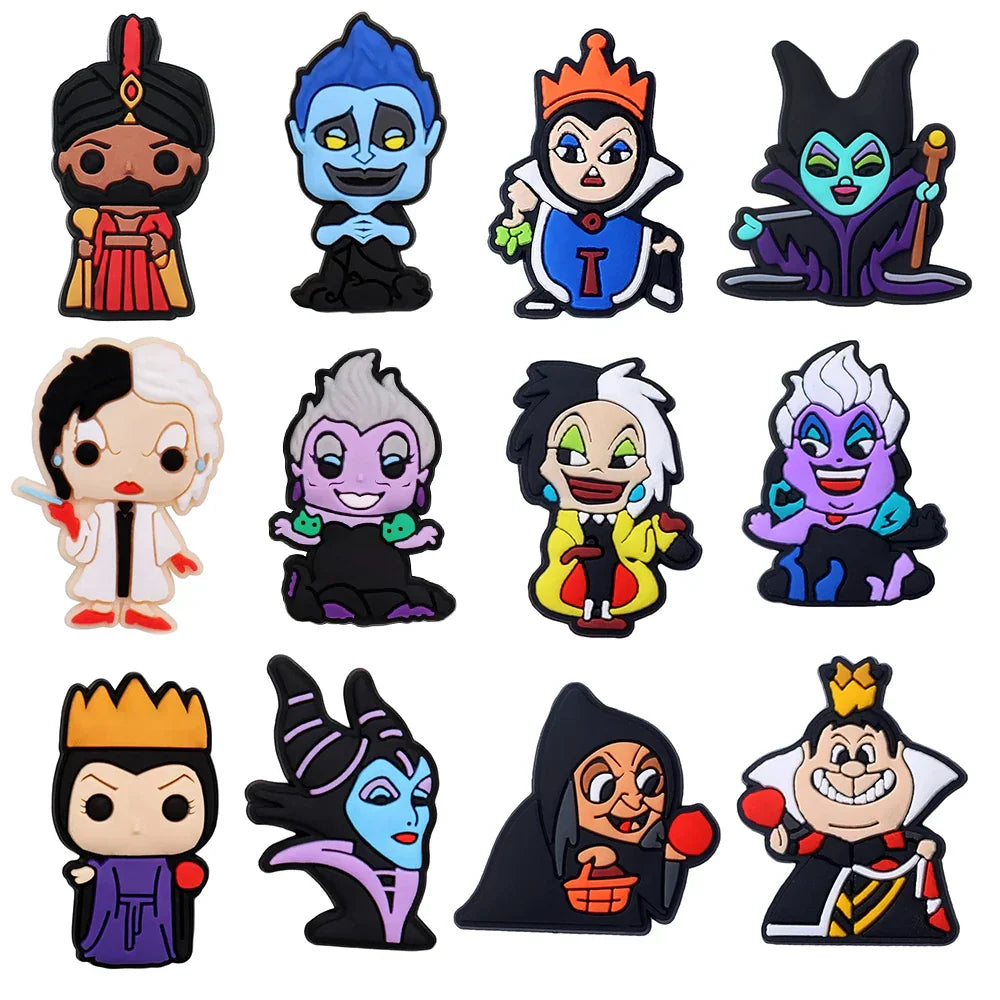 Disney Villains Croc Charms