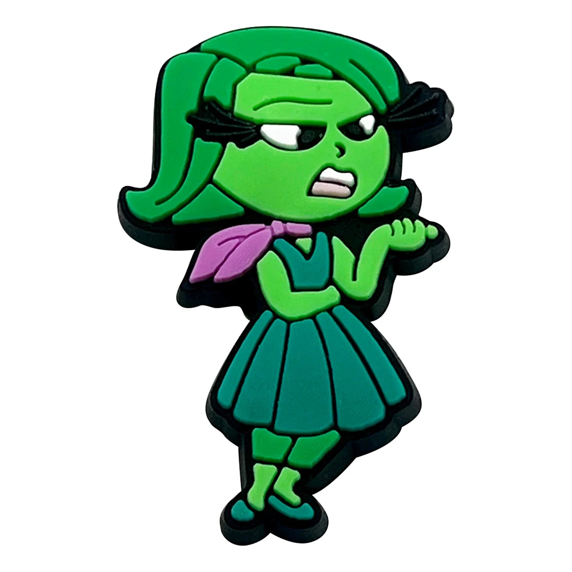 Inside Out Croc Charms – 9 Piece Disney Shoe Accessories Set | Playful Emotional Decorations