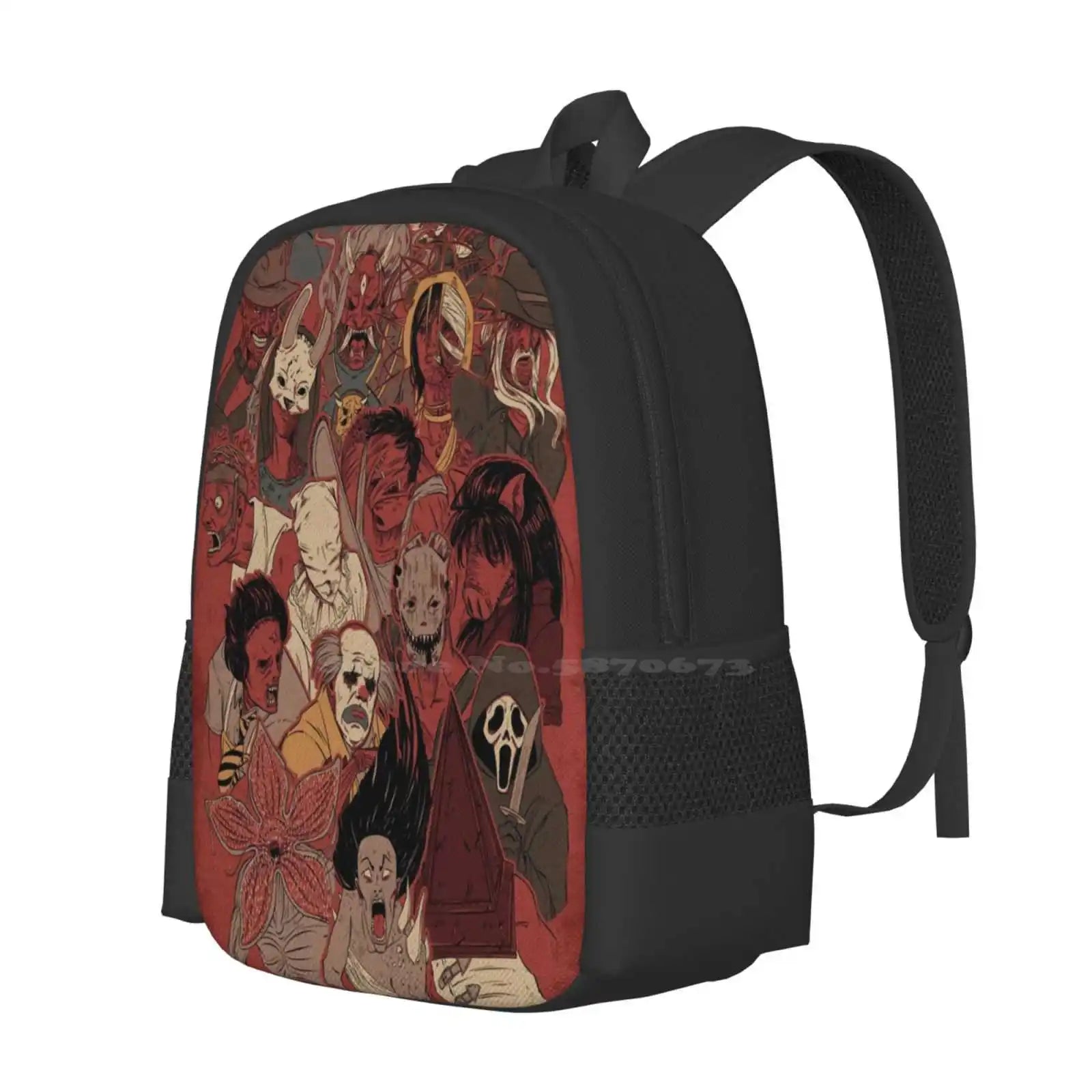 Killers Of The Fog Backpack Dbd Killers Red Huntress Wraith Trapper Spirit Doctor Hag Deathslinger
