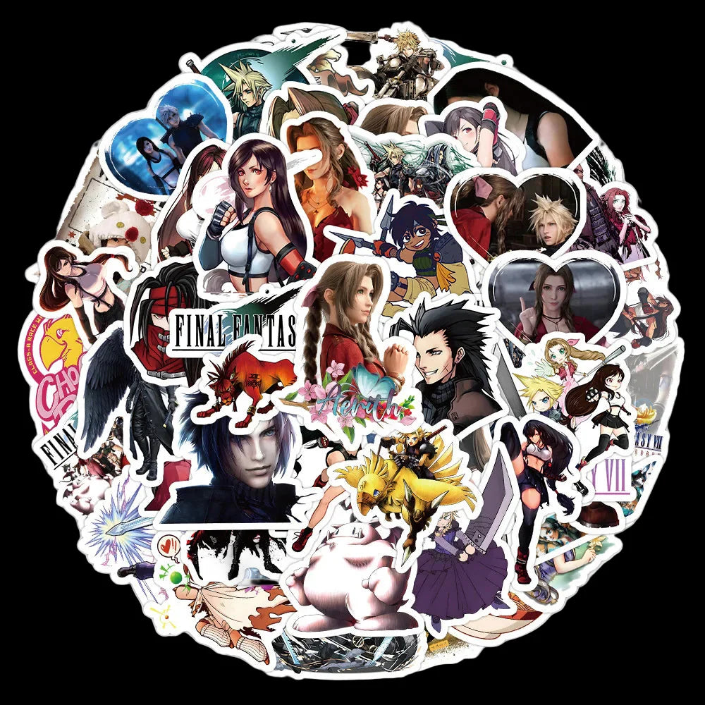 Final Fantasy Stickers – Waterproof Vinyl Decals | Durable Scratch Resistant Pack