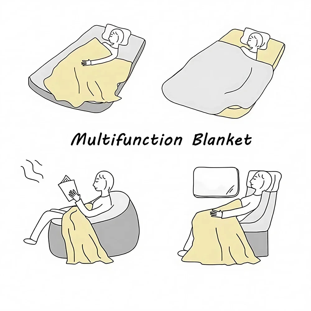 Geometry Dash Blanket – Soft Cozy Printed Throw Blanket for Gaming Room Decor