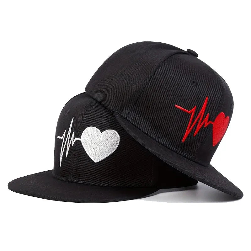 Electrocardio Gamer Hat – Stylish Heart Pulse Baseball Cap by ShopGapoGoods