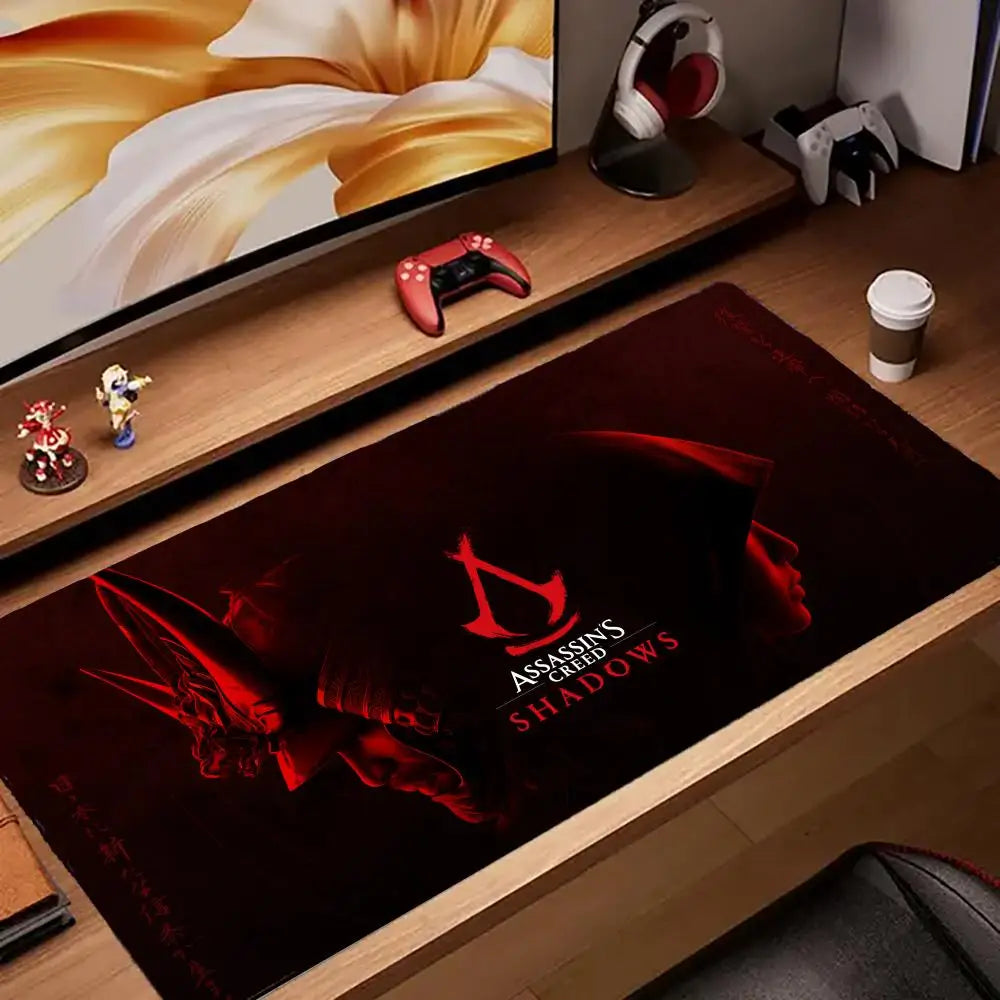 Assassins Creed Mouse Pad - XXL Gaming Desk Mat | Non Slip Rubber Surface Protector