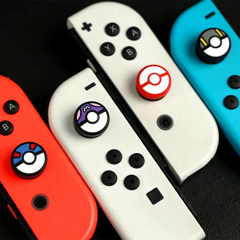 Silicone Thumb Stick Grips - 8pcs Analog Stick Caps for Nintendo Switch Controllers