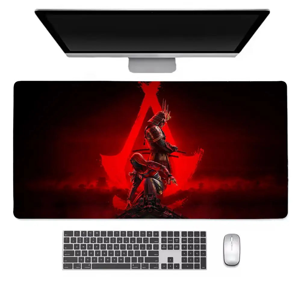 Assassins Creed Mouse Pad - XXL Gaming Desk Mat | Non Slip Rubber Surface Protector