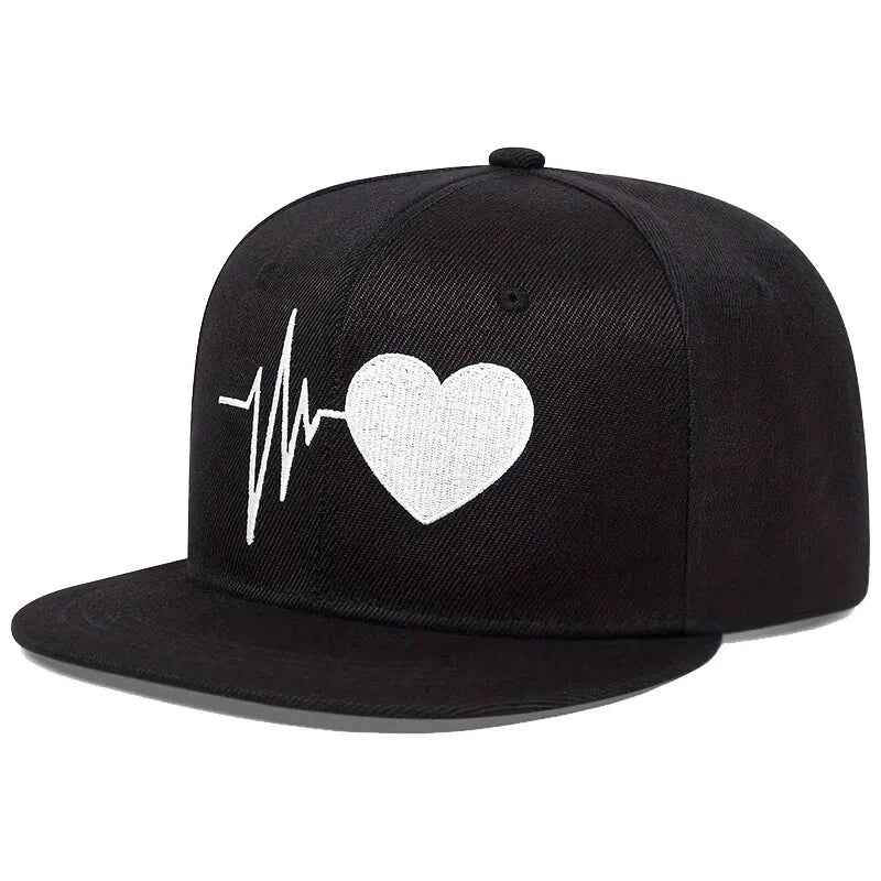 Electrocardio Gamer Hat – Stylish Heart Pulse Baseball Cap by ShopGapoGoods