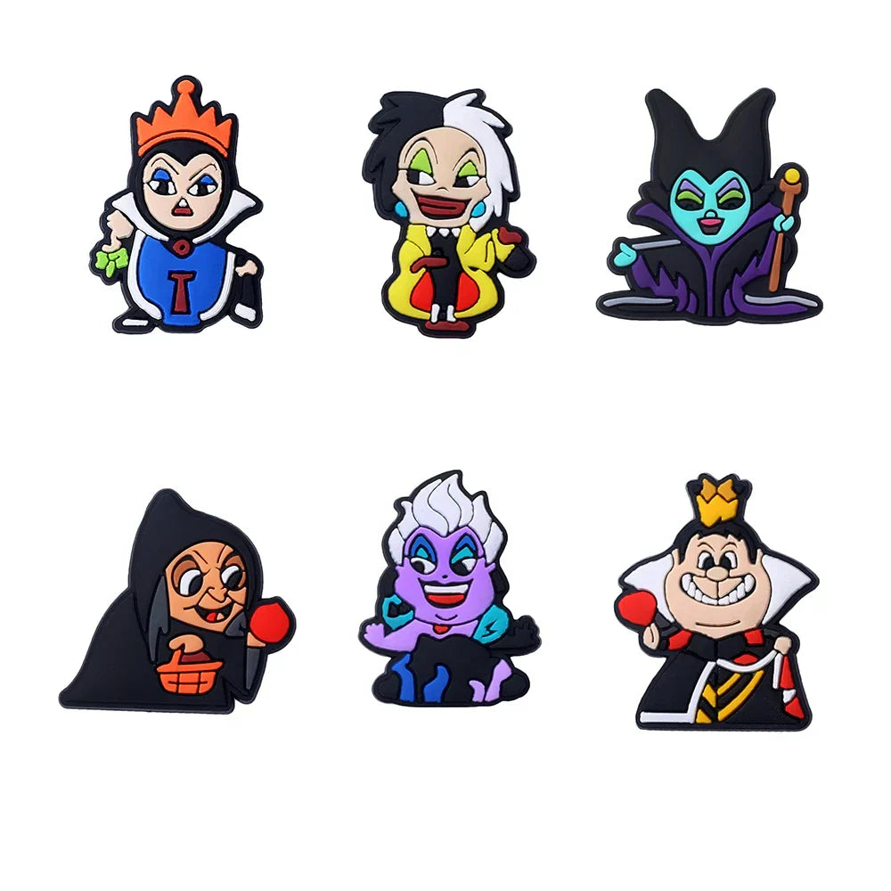 Disney Villains Croc Charms