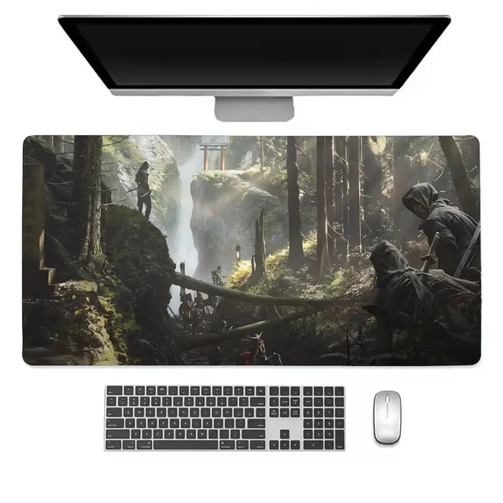 Assassins Creed Mouse Pad - XXL Gaming Desk Mat | Non Slip Rubber Surface Protector
