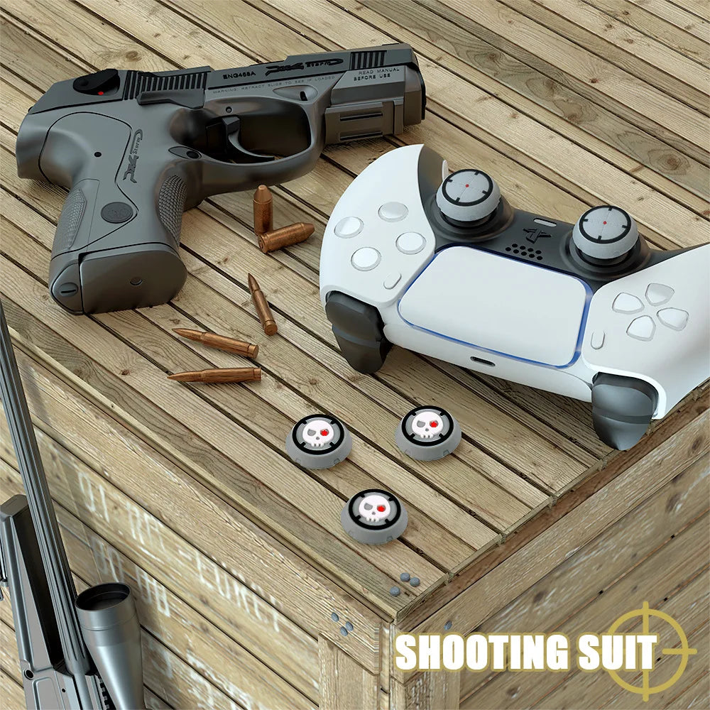 Thumb Stick Grip Cap Thumbstick Joystick Cover Case For Sony Dualshock 5/4/3 PS5 PS4 PS3 Slim Xbox 360 NS Switch Pro Controller