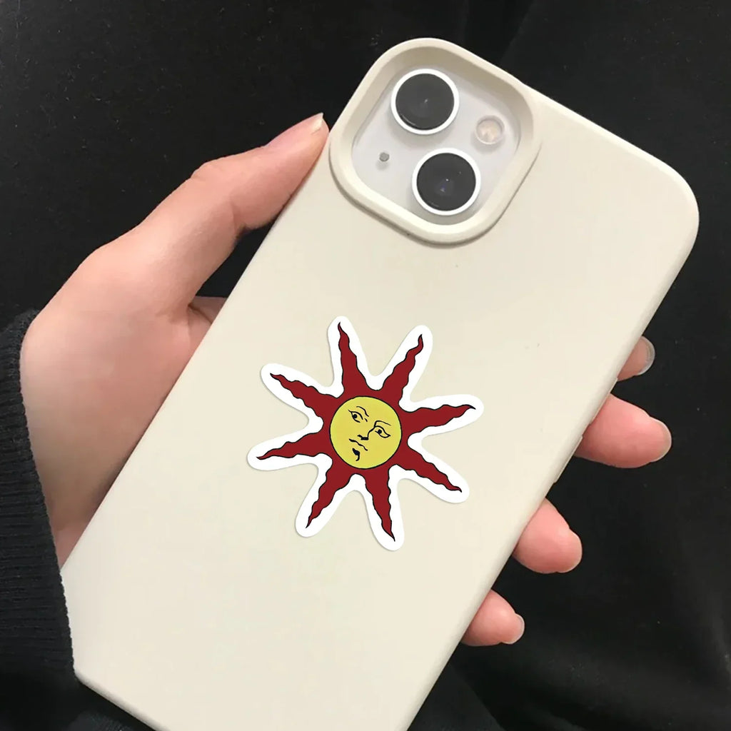 Dark Souls Stickers – 50PCS Waterproof Vinyl Decals | Durable Gaming Laptop Stickers