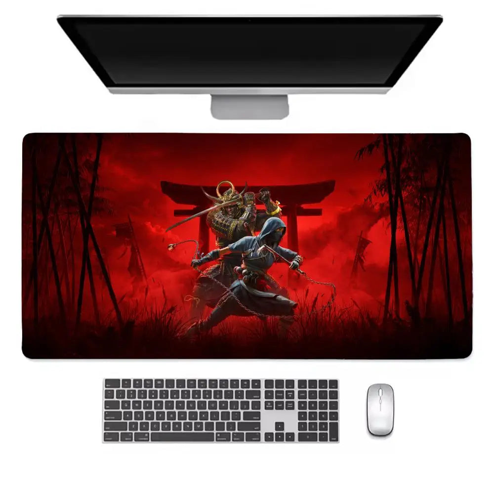 Assassins Creed Mouse Pad - XXL Gaming Desk Mat | Non Slip Rubber Surface Protector