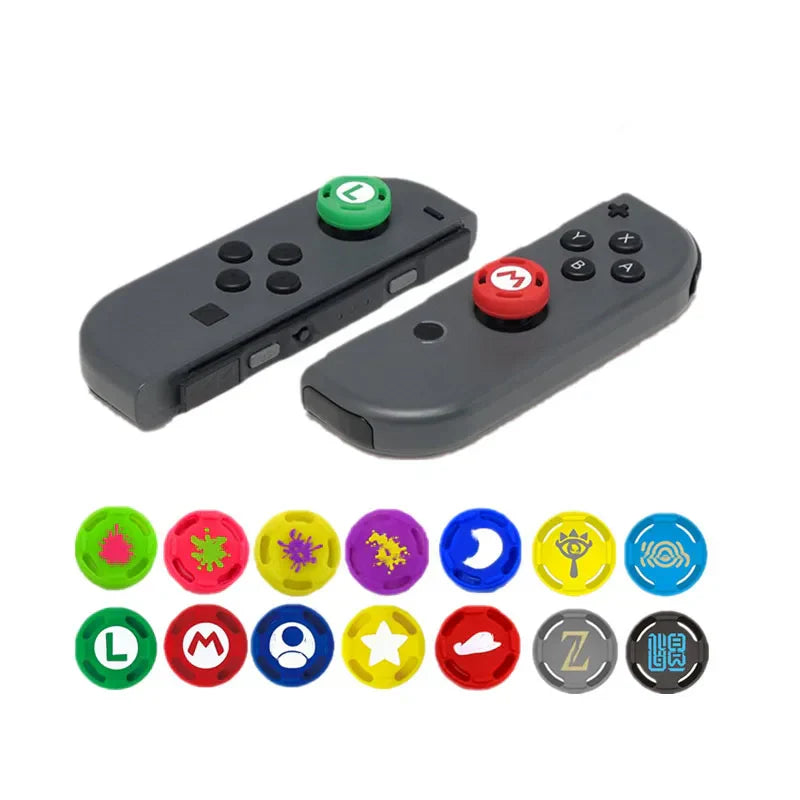 Silicone Joystick Grips - Nintendo Switch Accessories | JoyCon Controller Caps