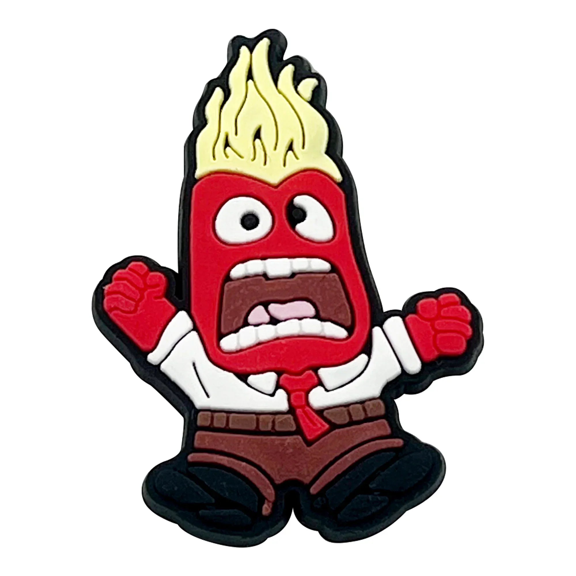 Inside Out Croc Charms – 9 Piece Disney Shoe Accessories Set | Playful Emotional Decorations