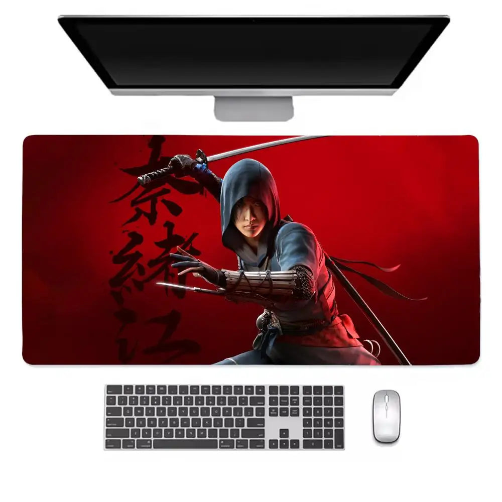 Assassins Creed Mouse Pad - XXL Gaming Desk Mat | Non Slip Rubber Surface Protector