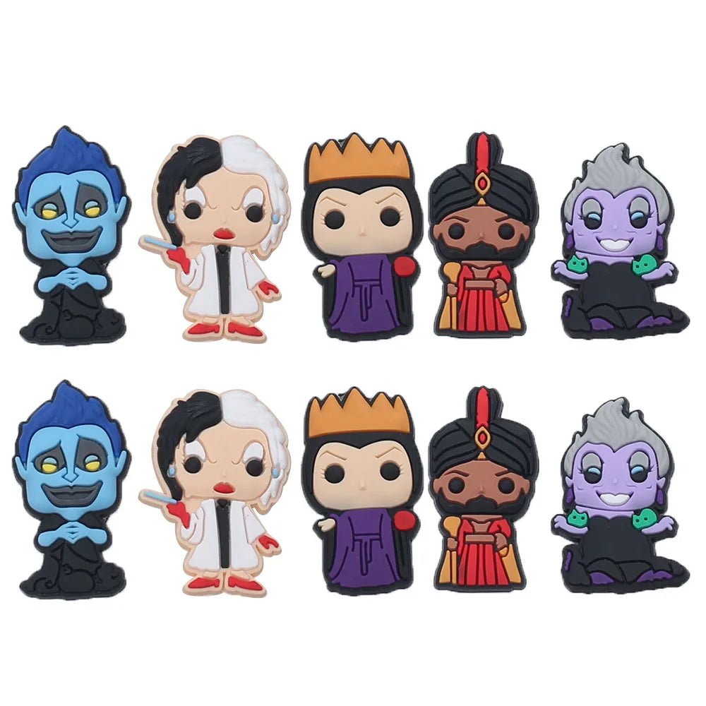 Disney Villains Croc Charms