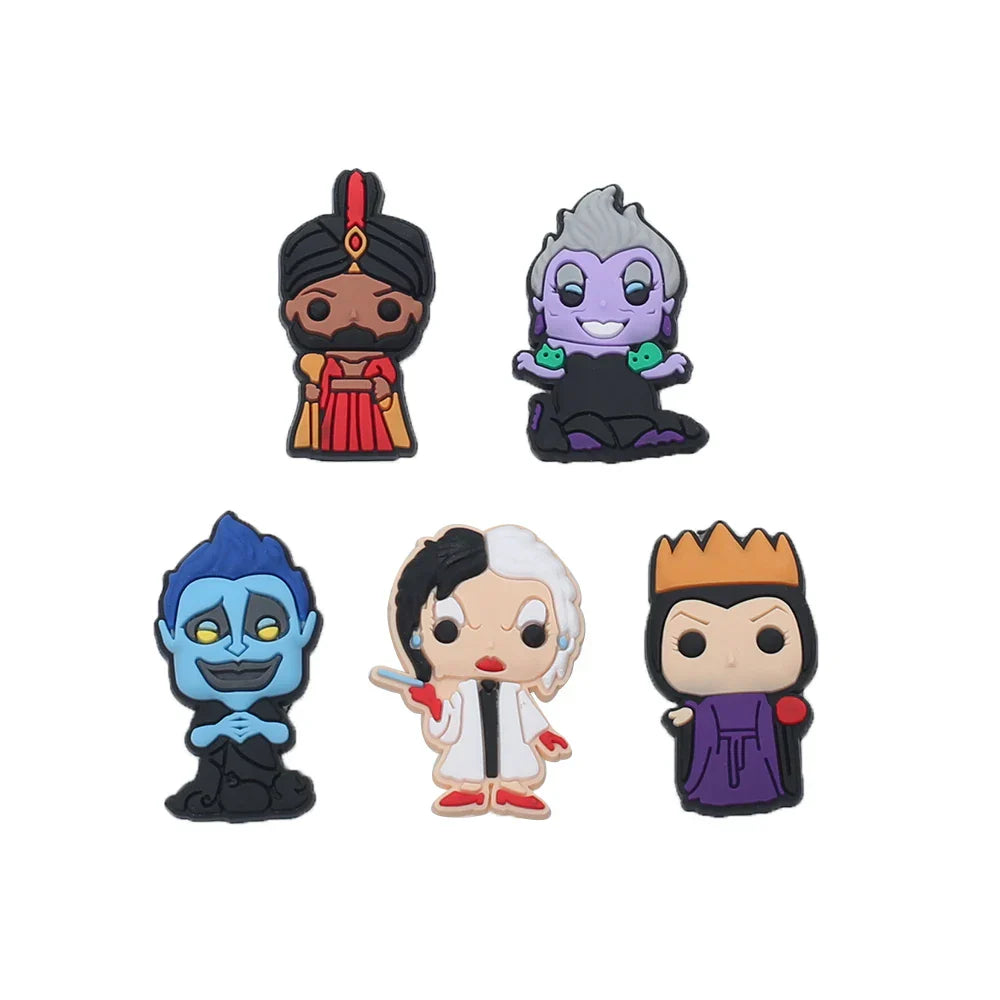 Disney Villains Croc Charms