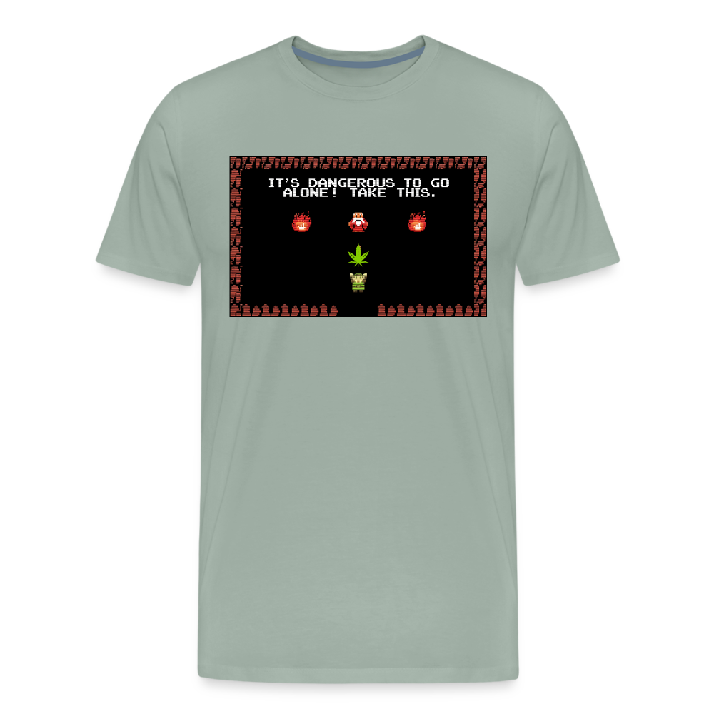 The Leaf Shirt – Zelda Parody Tee | Soft Cotton Unisex Gaming T-Shirt