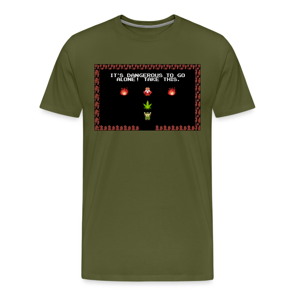 The Leaf Shirt – Zelda Parody Tee | Soft Cotton Unisex Gaming T-Shirt