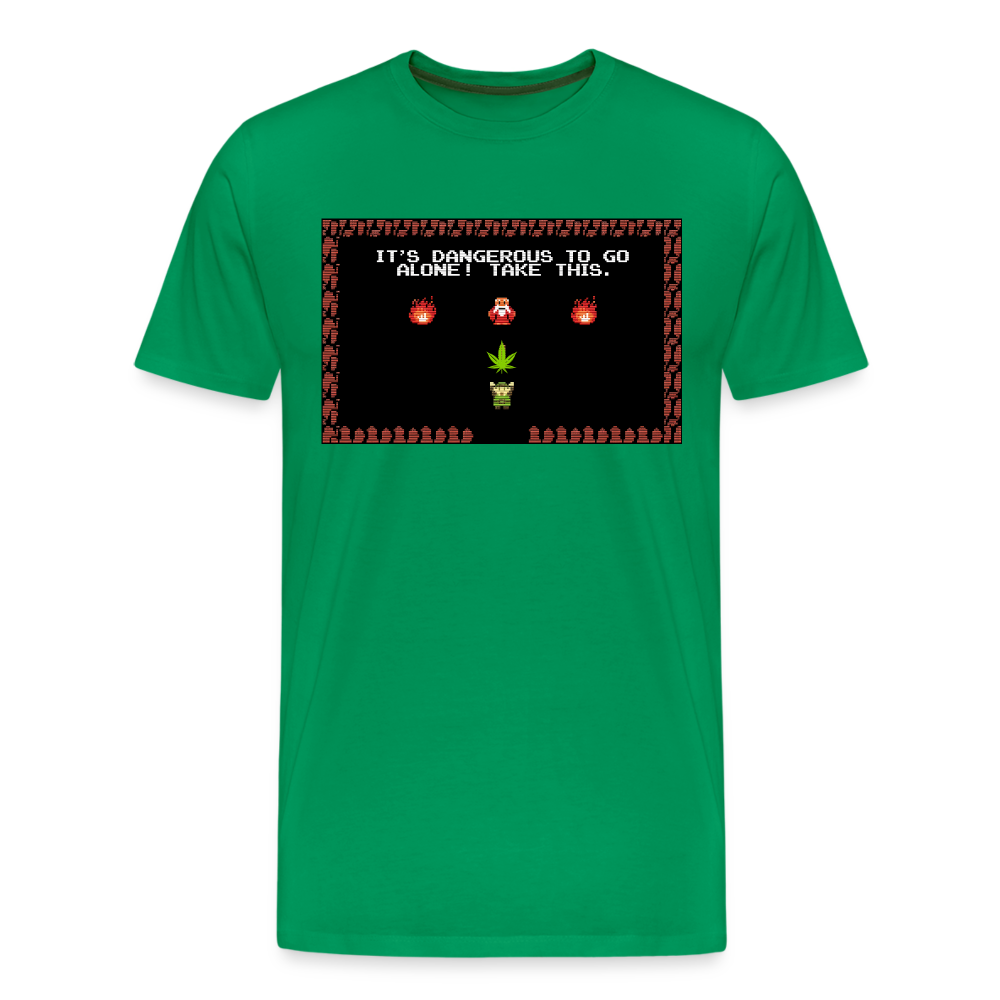 The Leaf Shirt – Zelda Parody Tee | Soft Cotton Unisex Gaming T-Shirt