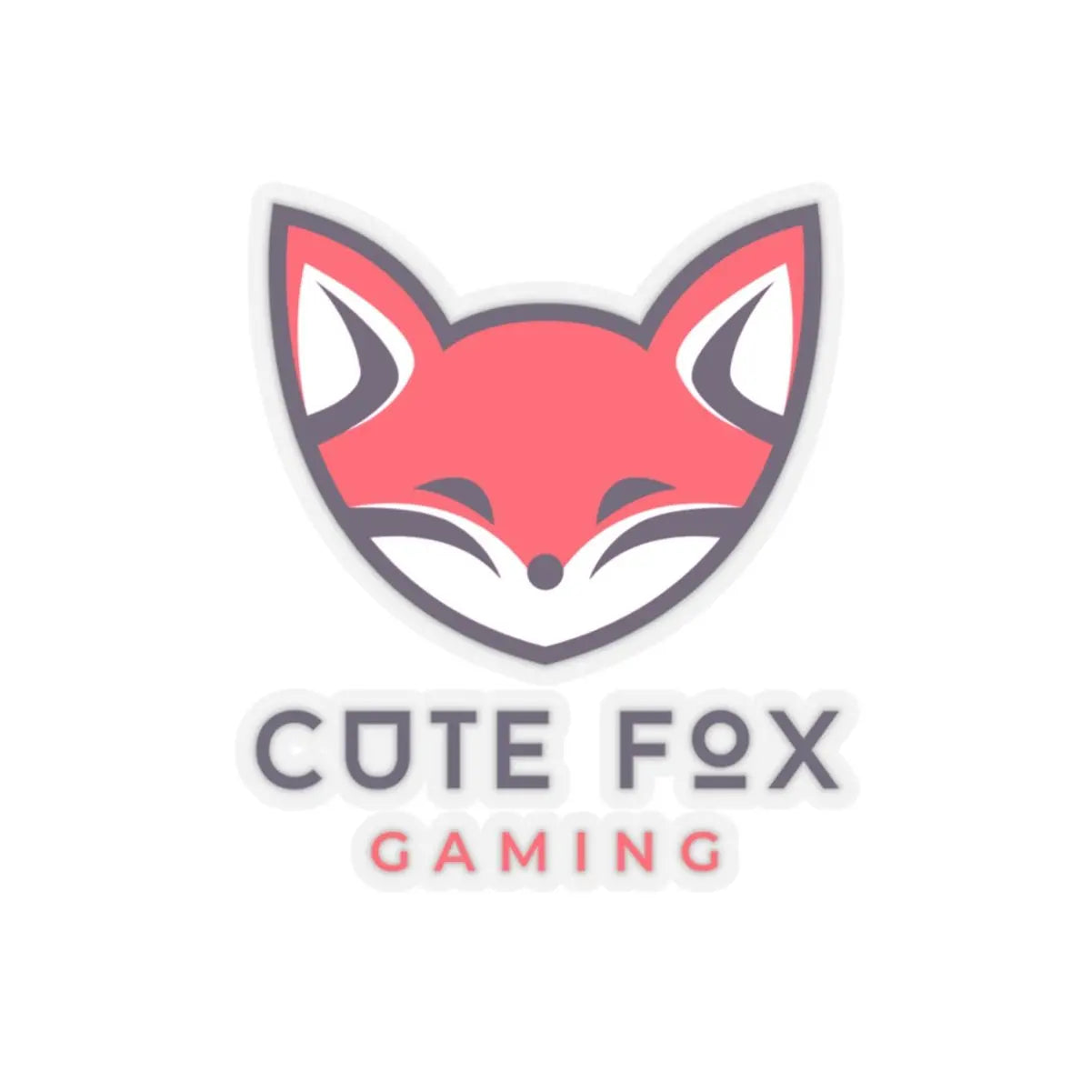 Fox Gamer Stickers – Cute Vinyl Kiss Cut Decals | Adorable Chibi Style Pack