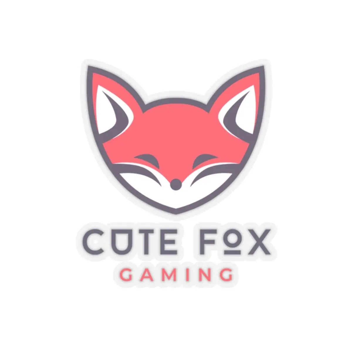 Fox Gamer Stickers – Cute Vinyl Kiss Cut Decals | Adorable Chibi Style Pack