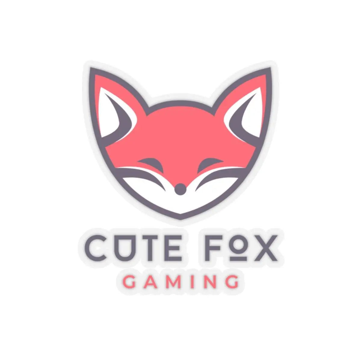 Fox Gamer Stickers – Cute Vinyl Kiss Cut Decals | Adorable Chibi Style Pack