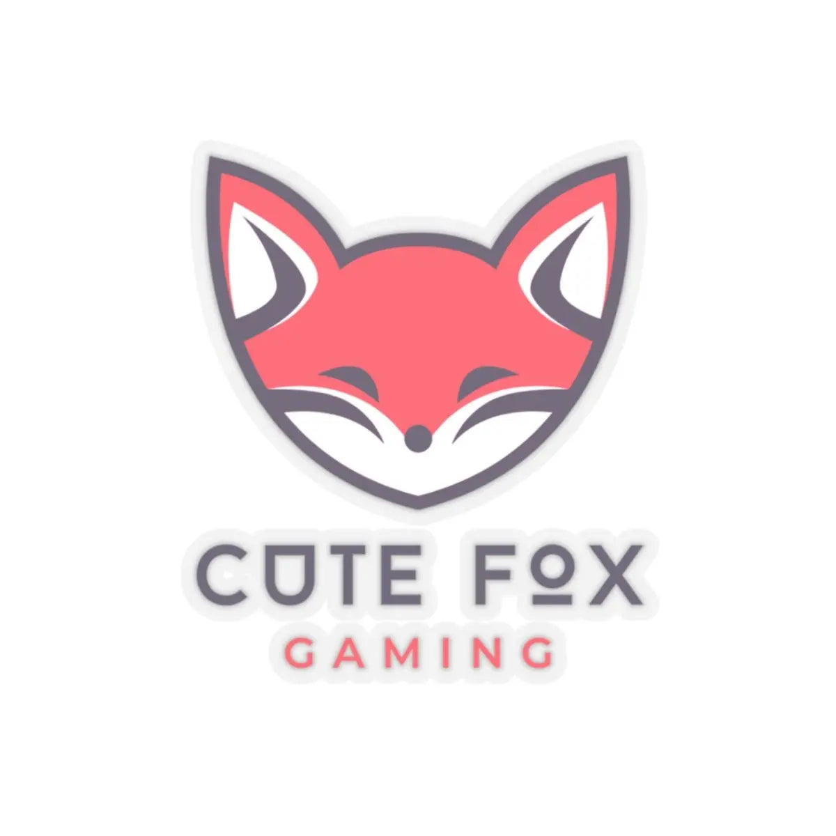Fox Gamer Stickers – Cute Vinyl Kiss Cut Decals | Adorable Chibi Style Pack
