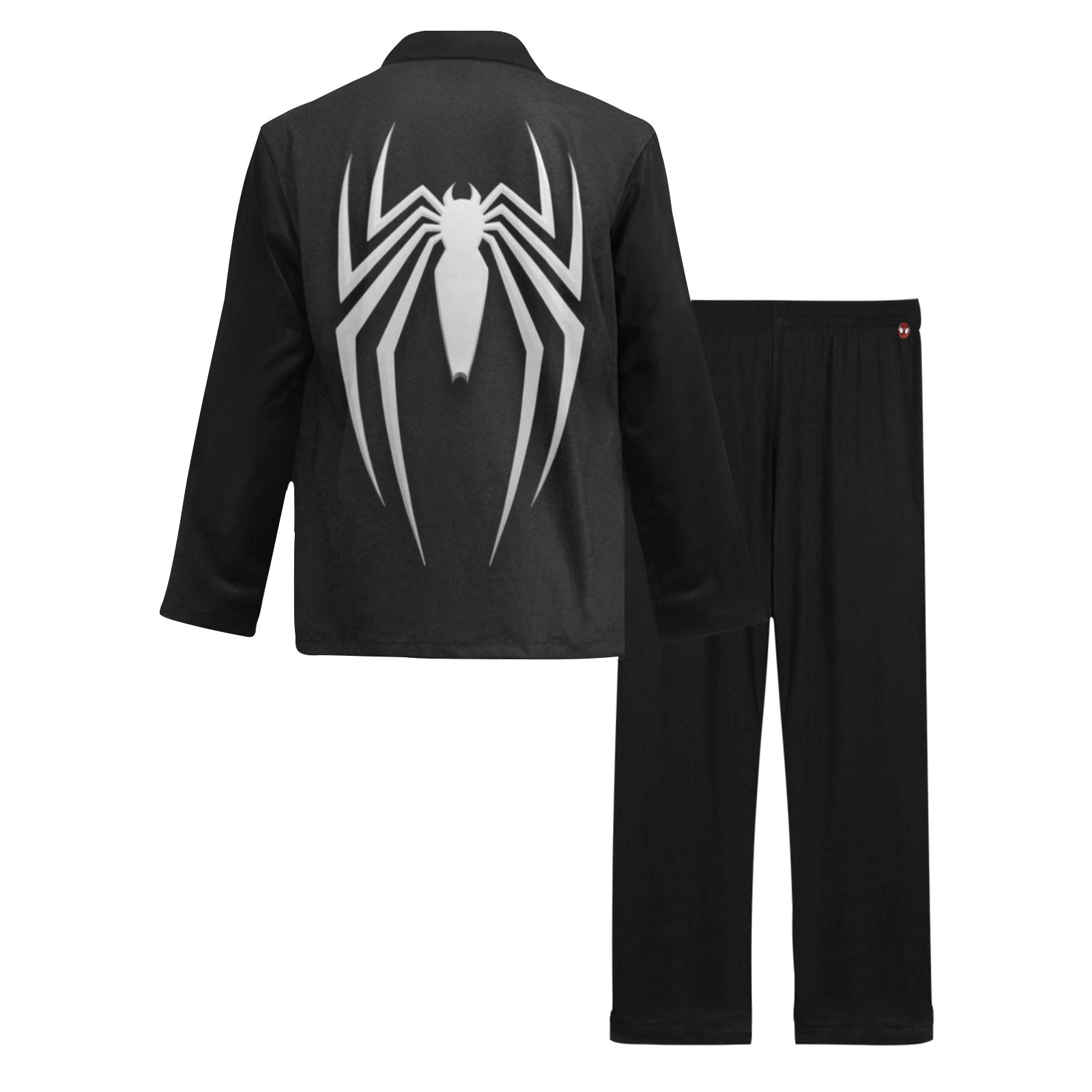 Men's V-Neck Long Pajama Set