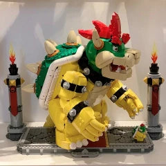 Mighty Bowser Building Set - 2800 Piece Blocks Toy | Koopa King Figure | Super Mario Movie