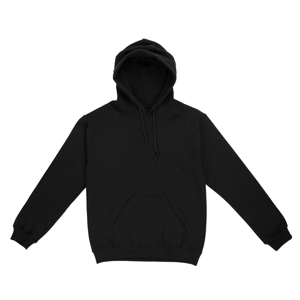Standard Hoodie – Durable Cotton Blend Pullover With Double Needle Stitching