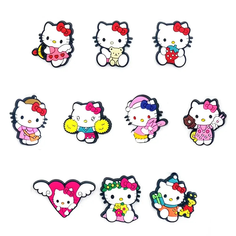 Cartoon PVC Shoe Charms - Colorful Disney, Pokemon & Sanrio Croc Accessories Set