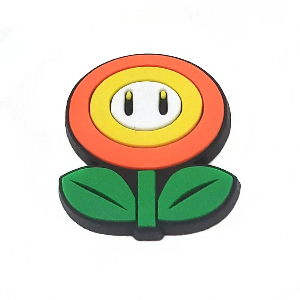 Cartoon Shoe Charms | Playful Shoe Buckle Decorations for Childrens Shoes